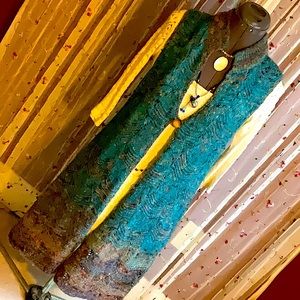 Long knitted Coldwater creek vest.